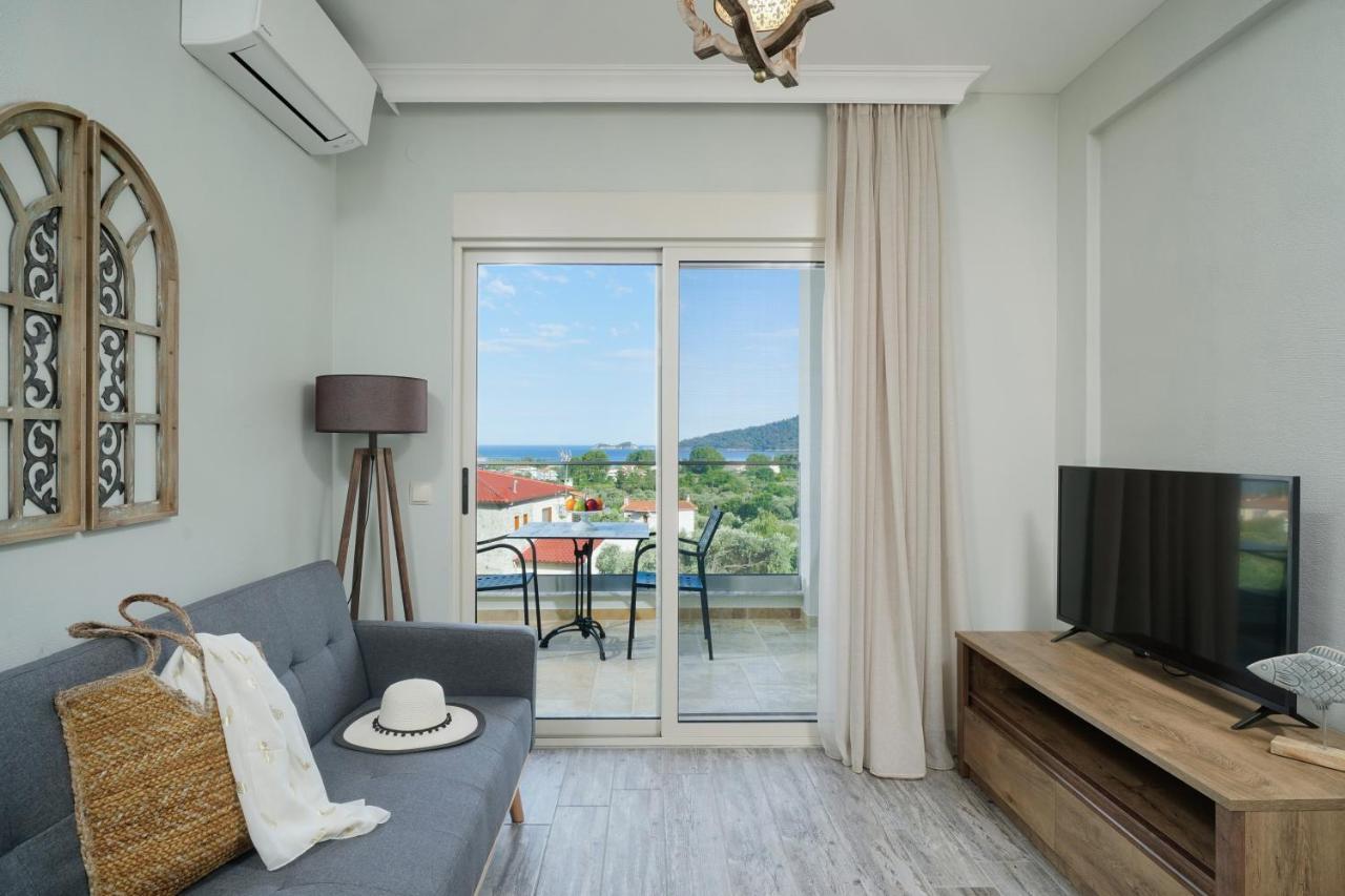 Mon Avis Boutique Hotel Chrysi Ammoudia Buitenkant foto