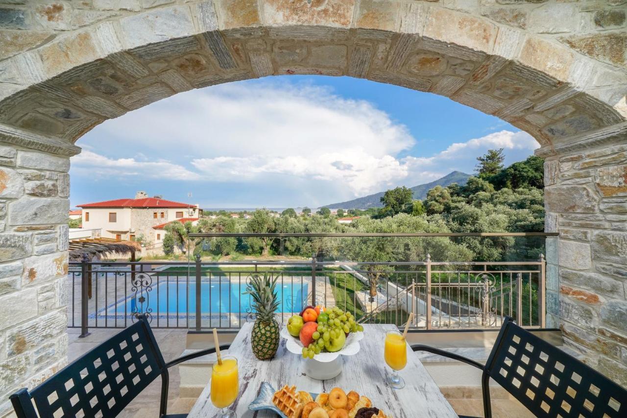 Mon Avis Boutique Hotel Chrysi Ammoudia Buitenkant foto